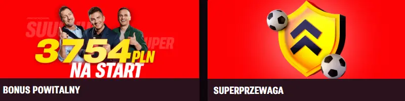 Oferta bonusowa dostępna w SUPERBET PL