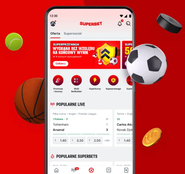 Ekskluzywne gry i limity dla wybranych graczy SUPERBET PL