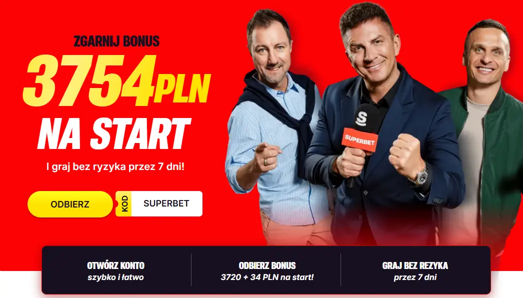 Popularne gry na żywo dostępne SUPERBET PL